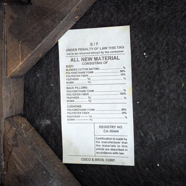 Cisco & Brothers Custom Slim Bench For Sale In San Francisco - Image 6 of 6