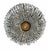 Empire Ceiling Lamp in Crystal and Gilded Bronze, 1980s For Sale - Image 8 of 9