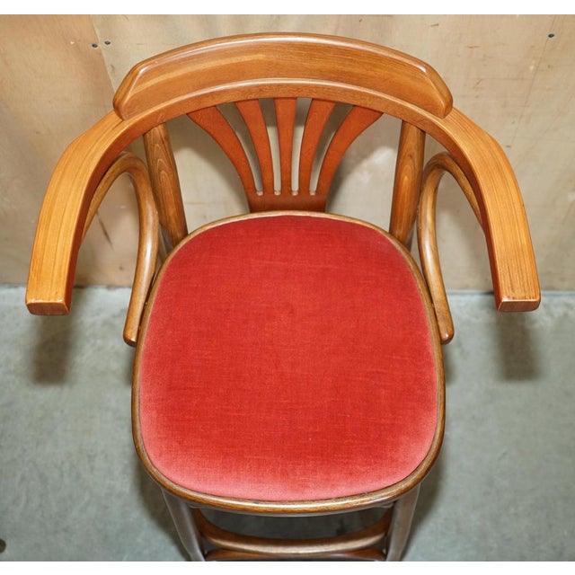 Bar Stools in Bentwood, Set of 5 For Sale - Image 5 of 18