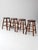 Vintage Wood Farmhouse Stools Set of 4 For Sale - Image 10 of 14