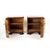Vintage Art Deco Bedside Tables in Walnut Veneer, Czechoslovakia, 1930s, Set of 2 For Sale - Image 3 of 17