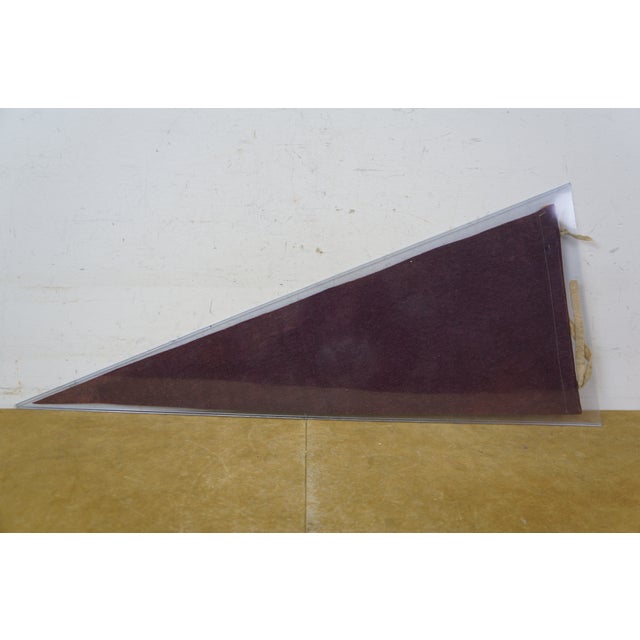 Rare Antique New York Yankees Cincinnati Reds World Series Baseball Pennant For Sale - Image 12 of 13