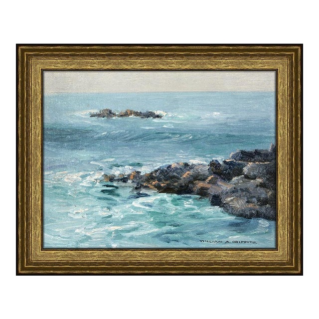 Early 20th Century Coastal Rocks Laguna Beach, William Alexander Griffith For Sale