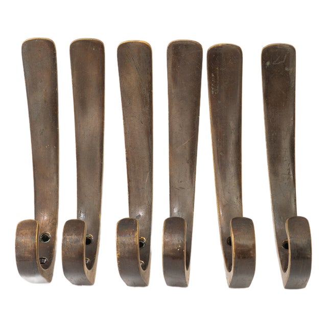 Hooks from Hertha Baller, 1950s, Set of 6 For Sale