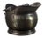 Large French Copper Helmet Coal Scuttle For Sale