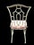 1970s MCM Faux Bamboo Cast Aluminum Chair Set 4 For Sale - Image 5 of 9