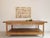 Large vintage workbench or work table on castors. Early to mid-20th century. Crafted from solid pine. Good refurbished...