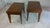 Wood 1950s Vintage Brown and Saltman End Tables- A Pair For Sale - Image 7 of 13