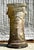 Vintage Regency Cast Cement Swag Pedestal For Sale - Image 13 of 14