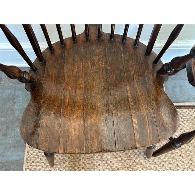 American Antique American Windsor Chairs, a Pair For Sale - Image 3 of 13