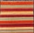 Turkish Kilim runner with stripes in red, green, yellow, orange, rug country of origin / type: Turkey / Kilim, circa...