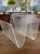 Mid 20th Century Vintage MCM Mid Twentieth Century Modern “W” Form Bent Lucite Acrylic Magazine Rack 1970’s For Sale - Image 5 of 5