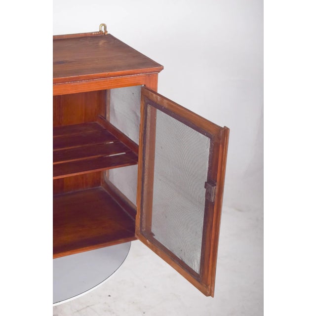 Vintage Portuguese Rustic Wall Cabinet, 1950s For Sale - Image 6 of 12