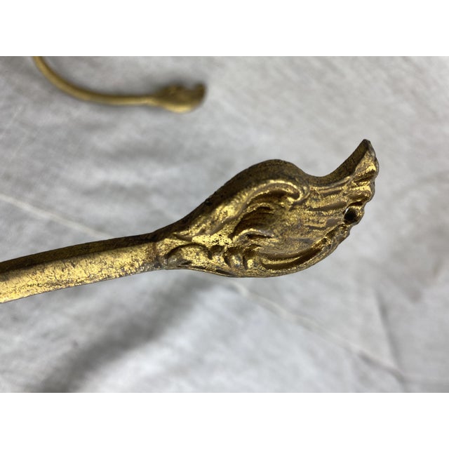Bronze Coat Hooks, 1890s, Set of 4 For Sale - Image 3 of 12