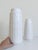 Mid-Century Modern West German White Glazed Ceramic Vases by Scheurich, 1950s, Set of 2 For Sale - Image 4 of 17