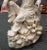 Chinese Late 19th Century Chinese After He Chaozong Dehua Porcelain Guanyin on Lotus Throne Sculpture For Sale - Image 3 of 10