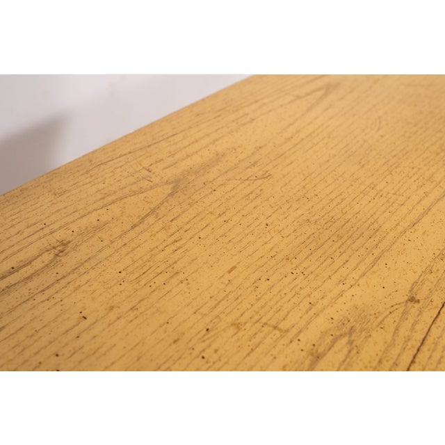 1970s Baker Louis XV Country French Oak Server Lowboy For Sale - Image 10 of 18