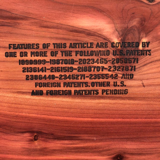 Black Vintage Lane Cedar Chest For Sale - Image 8 of 9