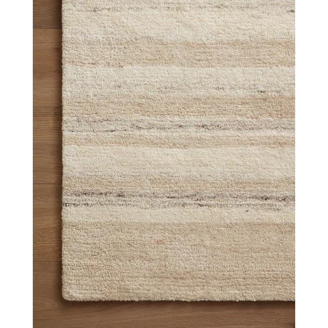 Loloi Rugs Amber Lewis x Loloi Rocky Natural / Sand 3'-6" x 5'-6" Accent Rug For Sale - Image 4 of 6