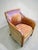 Mid-Century Modern Safari Style Leather Club Chair with Wooden Frame and Woven Sides, 1970s For Sale - Image 3 of 11