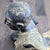 Black Pair of Thai Carved Teak Gilt Buddhist Monk Figures For Sale - Image 8 of 8