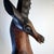 Wood Vintage Hand-Carved Wood Gazelle Antelope Sculpture, 25” For Sale - Image 7 of 11