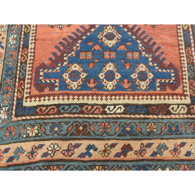 Red Antique Bakshaish Nw Rug For Sale - Image 8 of 11