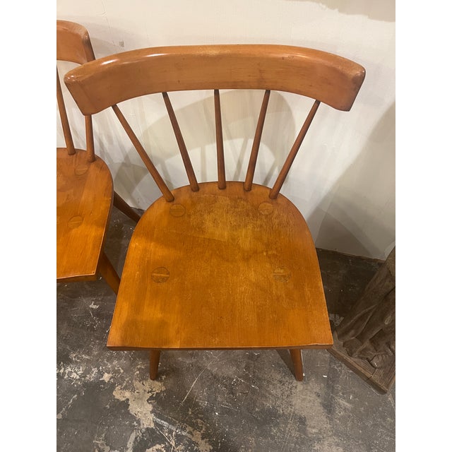 Paul McCobb Set of 4 Paul McCobb Planner Group Side Chairs For Sale - Image 4 of 8