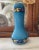 1920s Lovely Saturated European Painted Floral Band Vase For Sale - Image 4 of 12
