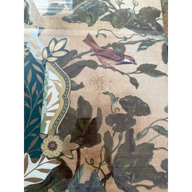 One of a Kind Artist Created Coffee Table With Collaged Top For Sale - Image 4 of 10