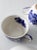 Vintage Blue Willow Tea Cups & Saucers - Service for 3 For Sale - Image 6 of 12