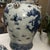 Large Blue & White Porcelain Dragon Temple Jar With Foo Dog Lid For Sale In New York - Image 6 of 12