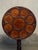 A beautiful hand carved 18th century Georgian tilt-top Irish supper table in mahogany with brass latch.