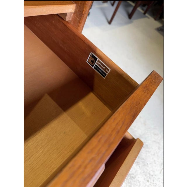 Mid-Century Modern Teak Dressing Table by Val Rossi for Beithcraft For Sale - Image 16 of 18