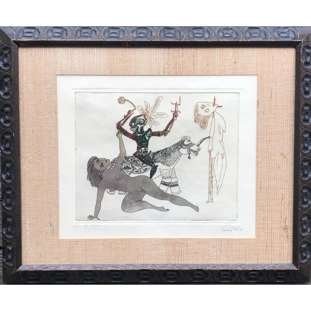 Guillermo Silva Santamaria (known as Silva 1921-2007)) was a Painter, sculptor, engraver and writer, born in Bogata,...