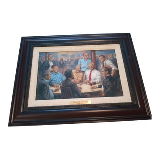 Celebrate American Leadership With the Republican Club Framed Print by Andy Thomas For Sale