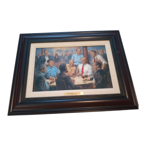 Celebrate American Leadership With the Republican Club Framed Print by Andy Thomas