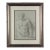 Large Good Old Master Drawing of David, France, 18th Century. For Sale