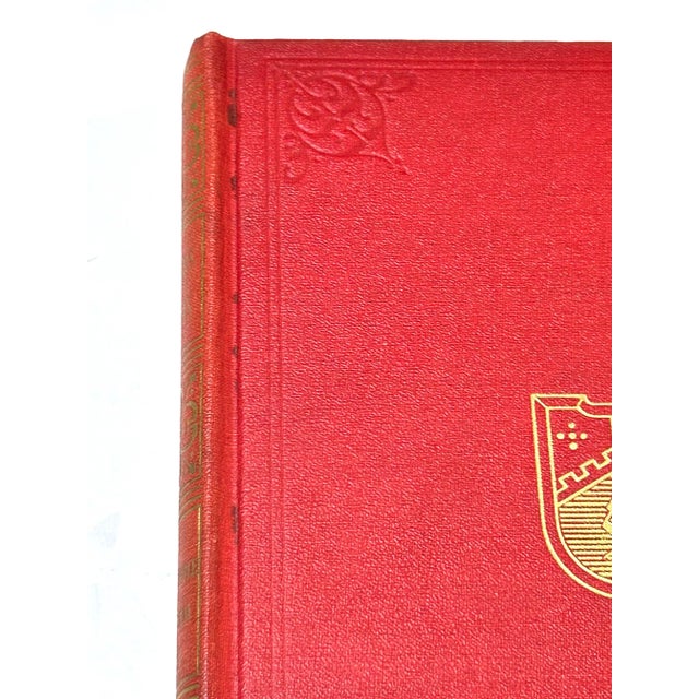 Antique Red Decorative Library Books – John L. Stoddard Set of 15 For Sale - Image 11 of 11