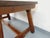 Brutalist Dining Table in Dark Pine Wood by Georges Robert, 1960s For Sale - Image 17 of 18