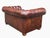 English Love Seat Vintage Chesterfield Leather For Sale - Image 10 of 16