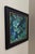 Contemporary August Pond by Sheri Farabaugh | Oil on Hardboard Oil painting of lily pads and yellow flowers. For Sale - Image 3 of 3