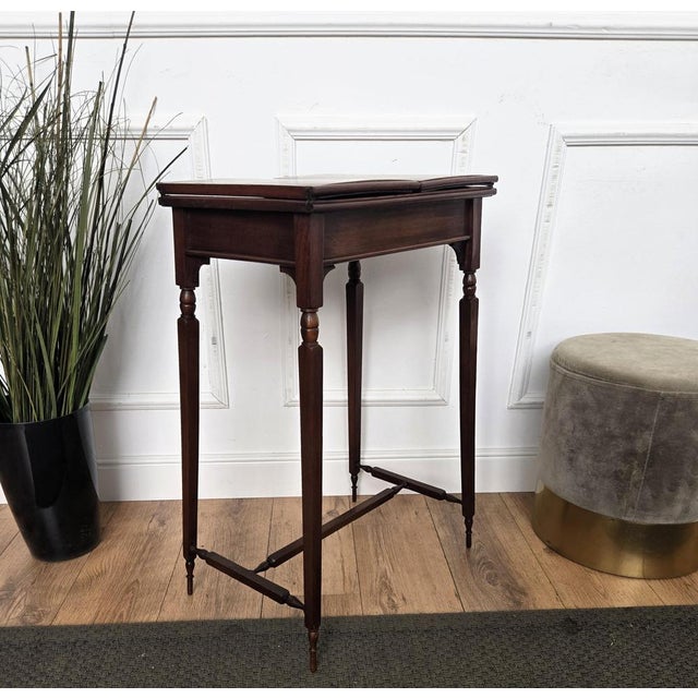 Wood Mid-Century Modern Italian Walnut Coffee Table, 1950s For Sale - Image 7 of 10
