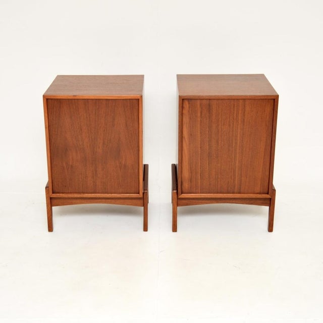 1960s Vintage Danish Teak Nightstands by Ib Kofod Larsen, 1960, Set of 2 For Sale - Image 5 of 12