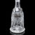 Transparent Vintage Port Decanter, English, Glass, Silver Label, Spirit Bottle, Mid Century For Sale - Image 8 of 12