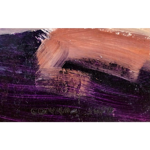 1950s Conrad Buff — Rainbow Mesa Desert Mountain Landscape - Oil Painting For Sale - Image 5 of 10