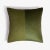 Double Green Velvet Cushion Cover by Lorenza Briola for LO DECOR For Sale - Image 4 of 4