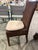 Brown Glass Top Table With Four Rattan Chairs For Sale - Image 8 of 9