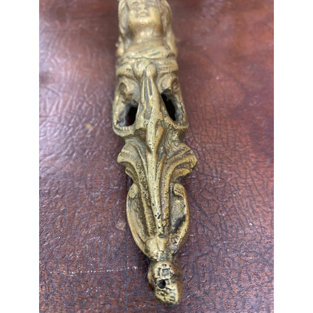 Antique French Bronze Ormolu Figural Furniture Ornaments – Pair For Sale In San Francisco - Image 6 of 9