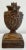 Vintage Bronze Neo-Classical Style Urn For Sale - Image 4 of 9